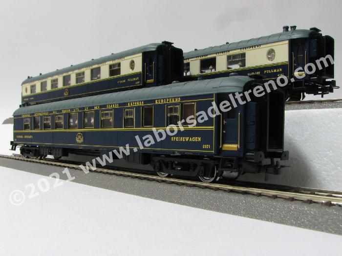 Rivarossi - HR4099 Set 2 carrozze Pullman + WR CIWL per Treno