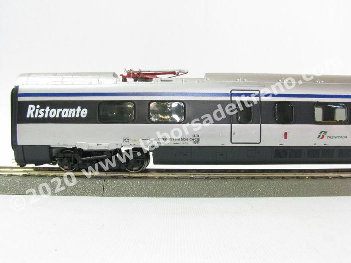 Le models - 15221 Elettrotreno ETR 221 a 4 elem. FS, livrea grigio nebbia/verde magnolia, targhe