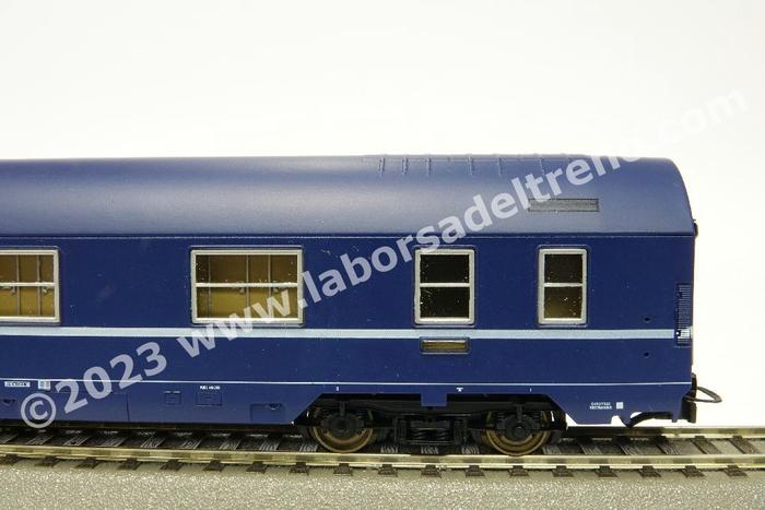 Voiture De Lit Rivarossi Type MU TEN OBB 3536 - NEUVE (modélisme Ferroviaire)