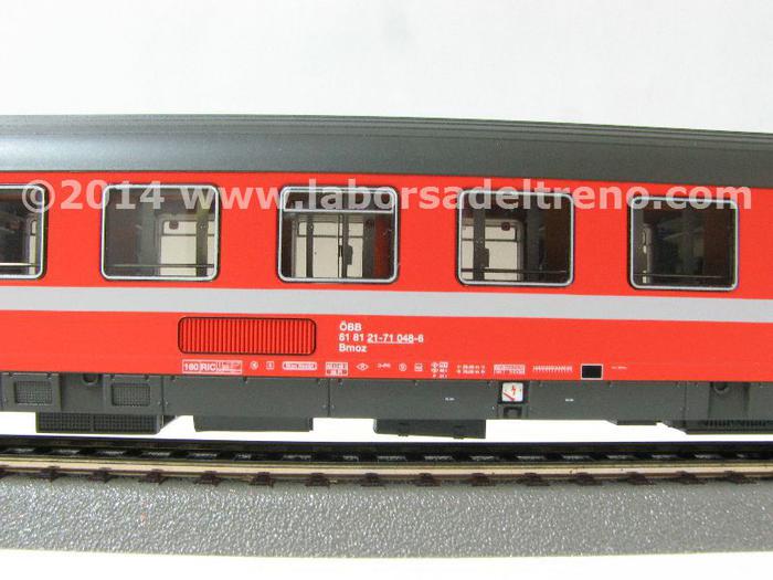 LS-Models 47118 Gauge H0 Eurofima-wagon Amz A9 of the ÖBB, epoch V LS-Models 47118 Gauge H0 Eurofima-wagon Amz A9 of the ÖBB, epoch V