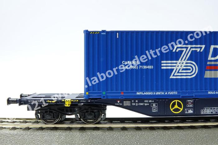 ACME 40402 - Carro pianale tipo Sgnss '60, CEMAT, ep.VI - Modellismo Gianni Treni - Roma