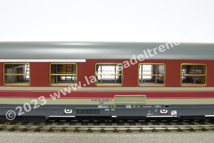 Voiture Couchettes 2e Classe Type X 68 Rouge - ACME 16006/205.2 - Échelle HO - NEUF Et RARE