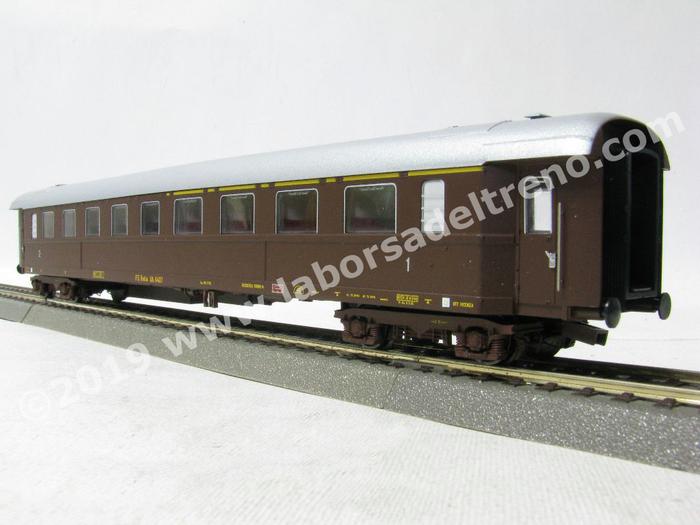 ACME VOITURE VOYAGEURS 2ième classe type 46 treno azzurro FS 50216 NEUF