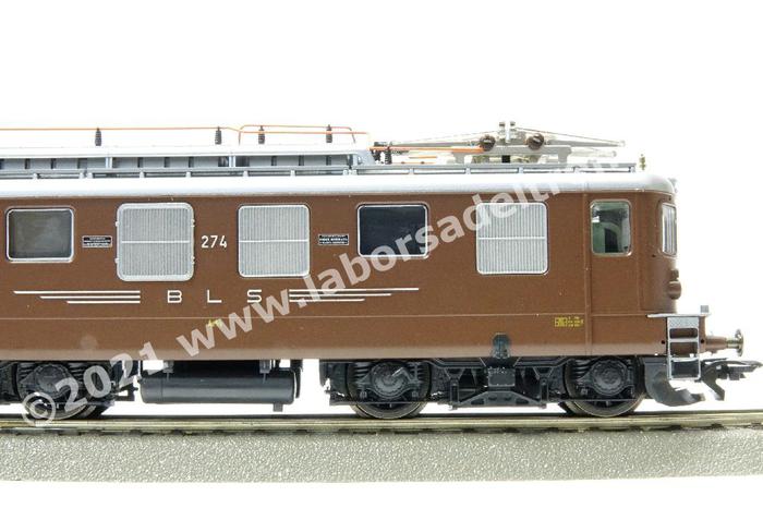 Roco - 63880 Loco el. Ae 8/8 274 della BLS, livrea marrone, ep. IV/V