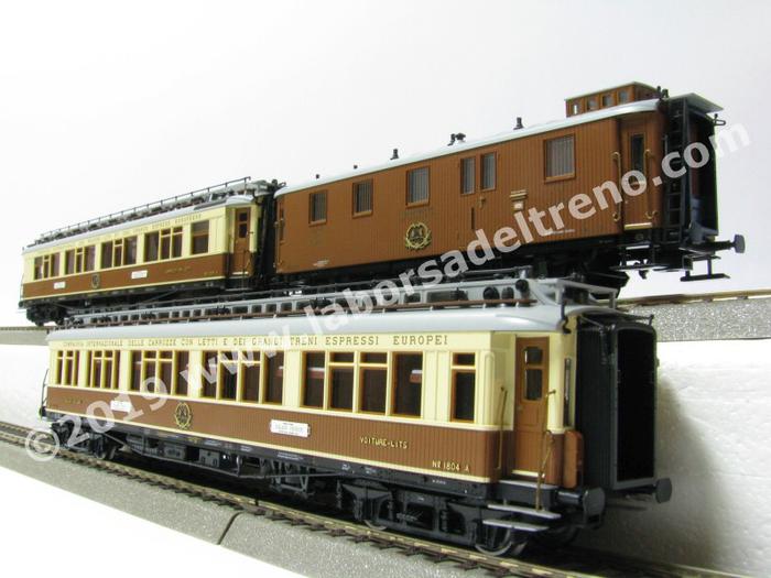 CIWL - Hobbytrain Express Set H44018 set of Simplon Orient model