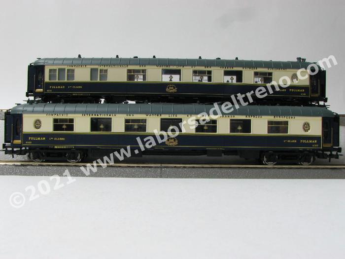 Rivarossi - HR4099 Set 2 carrozze Pullman + WR CIWL per Treno