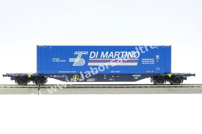 Acme 40405 - Carro intermodale Tipo Sgnss Cemat con bulk BERTESCHI e un tank HOYER