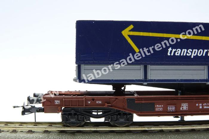 Roco HO 46363 – Wagon Kangourou ASG DB (occasion, état Neuf)