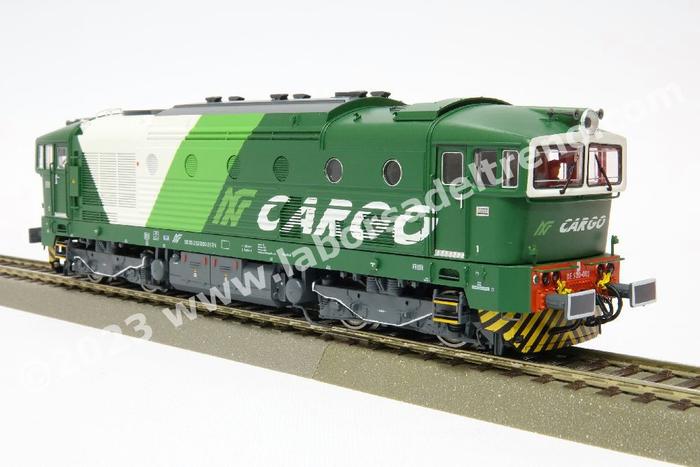 Locomotive Diesel Rivarossi HR2351 – 668-125 FNM échelle HO – Occasion