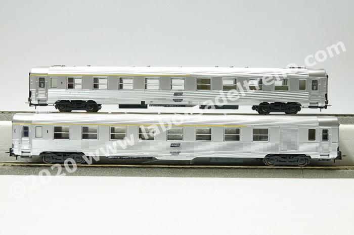 Jouef Ho - Carros De Passageiros Dev Inox , Sncf: Hj4136