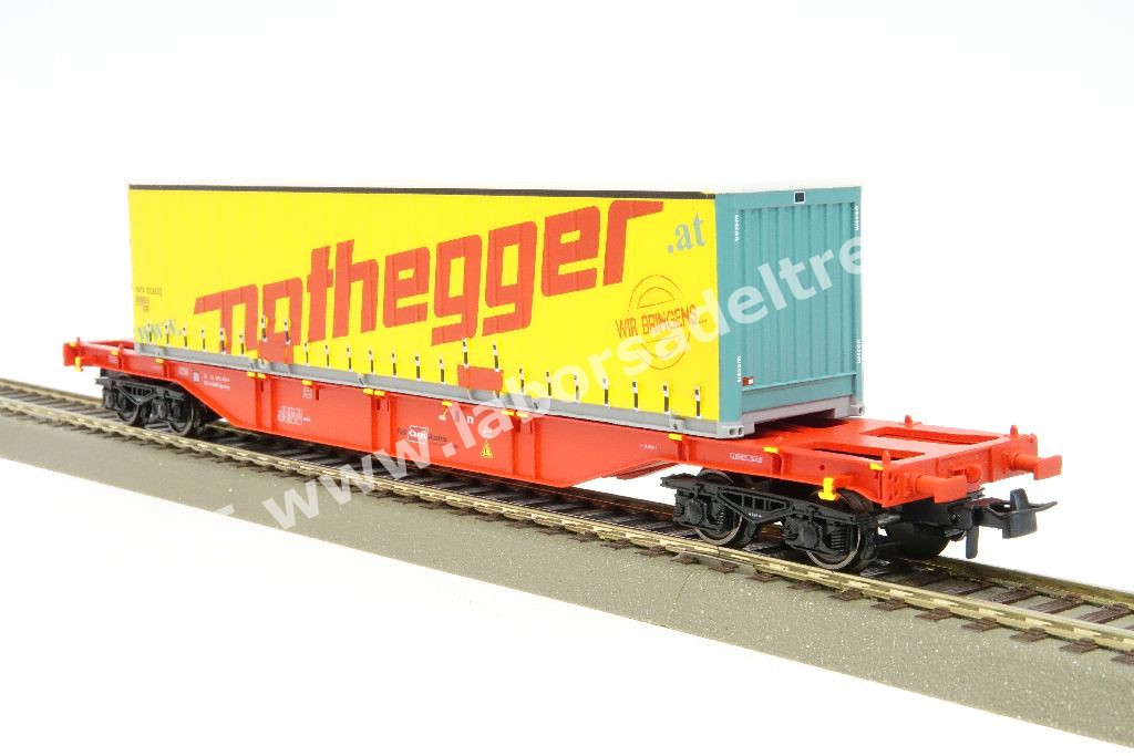 Matchbox Serice Serie Pianale King 3/20, Rosso con Letto