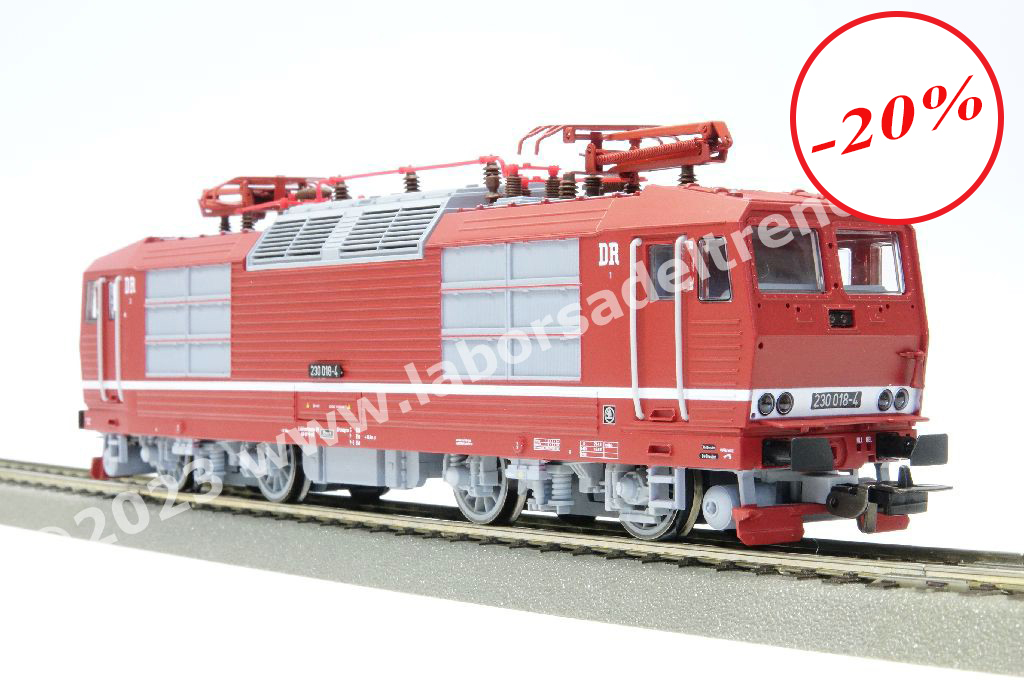 Locomotive Diesel PIKO BR 230 Swietelsky – Échelle HO, Orange/gris, Analogique