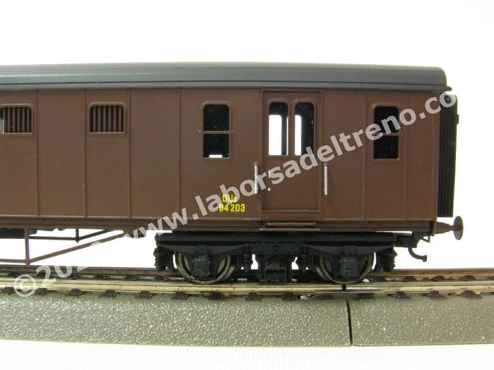 Acme - 50230 Bagagliaio A Carrelli Dz 83000 Delle FS, Livrea Castano Isabella Ep Iii