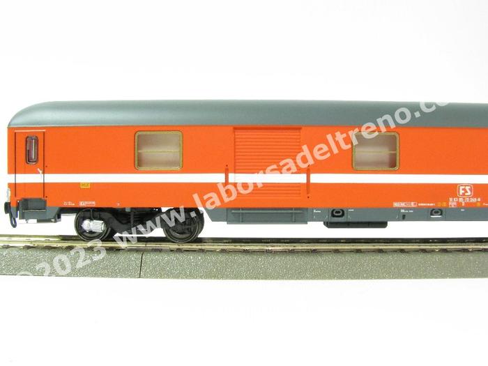Acme - 50736 Bagagliaio a carrelli FS, tipo X non carenato, con vedetta